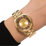 Marc Jacobs Henry Gold Dial Gold Steel Strap Watch for Women - MBM3292 Authentic Buy Shop Now