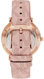 Michael Kors Pyper Quartz White Dial Pink Leather Strap Watch For Women - MK2859 Authentic Buy Shop Now