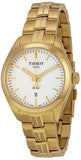 Tissot T Classic PR 100 Lady White Dial Gold Steel Strap Watch for Women - T101.210.33.031.00 Authentic Buy Shop Now