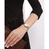 Tissot T Classic PR 100 Lady White Dial Gold Steel Strap Watch for Women - T101.210.33.031.00 Authentic Buy Shop Now