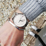 Tommy Hilfiger Brooke Pink Dial Silver Steel Strap Watch for Women - 1782020 Authentic Buy Shop Now