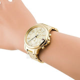 Tommy Hilfiger Claudia Gold Dial Gold Steel Strap Watch for Women - 1781821 Authentic Buy Shop Now