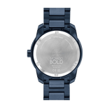 Movado Bold Verso Blue Dial Blue Steel Strap Watch for Men - 3600862 Authentic Buy Shop Now