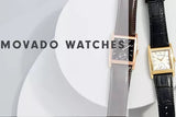 Movado Heritage Mother of Pearl White Dial Black Leather Strap Watch For Women - 3650050 Authentic Buy Shop Now
