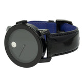 Movado Bold Black Dial Black Leather Strap Watch for Women - 3600483 Authentic Buy Shop Now