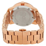 Movado Bold Black Dial Rose Gold Steel Strap Watch for Women - 3600463 Authentic Buy Shop Now