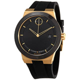 Movado Bold Black Dial Black Rubber Strap Watch for Men - 3600623 Authentic Buy Shop Now