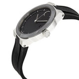 Movado Bold Fusion Black Dial Black Silicone Strap Watch for Men - 3600624 Authentic Buy Shop Now