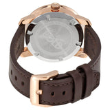 Movado Bold Rose Gold Dial Brown Leather Strap Watch for Men - 3600395 Authentic Buy Shop Now