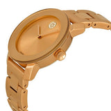 Movado Bold Rose Gold Dial Rose Gold Steel Strap Watch for Women - 3600086 Authentic Buy Shop Now