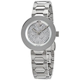 Movado Bold Silver Dial Silver Steel Strap Watch For Women - 3600567 Authentic Buy Shop Now