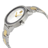 Movado Bold Diamonds Silver Dial Two Tone Steel Strap Watch for Women - 3600451 Authentic Buy Shop Now