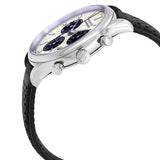 Movado Heritage Calendoplan Chronograph Silver Dial Black Leather Strap Watch for Men - 3650024 Authentic Buy Shop Now