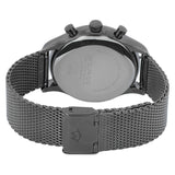Movado Heritage Calendoplan Chronograph Black Dial Grey Mesh Strap Watch for Men - 3650100 Authentic Buy Shop Now
