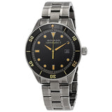 Movado Heritage Calendoplan Black Dial Silver Steel Strap Watch For Men - 3650095 Authentic Buy Shop Now