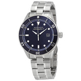 Movado Heritage Calendoplan Blue Dial Silver Steel Strap Watch For Men - 3650094 Authentic Buy Shop Now