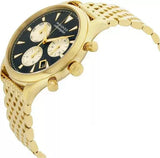 Movado Heritage Calendoplan Blue Dial Gold Steel Strap Watch for Men - 3650015 Authentic Buy Shop Now