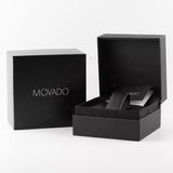 Movado Heritage Calendoplan Chronograph Blue Dial Two Tone Steel Strap Watch For Men - 3650126 Authentic Buy Shop Now