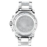 Movado Series 800 Chronograph Black Dial Silver Steel Strap Watch For Men - 2600110 Authentic Buy Shop Now
