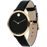Movado 70th Anniversary Special Edition Black Dial 35mm Watch For Women - 0607137 Authentic Buy Shop Now