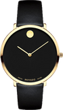Movado 70th Anniversary Special Edition Black Dial 35mm Watch For Women - 0607137 Authentic Buy Shop Now