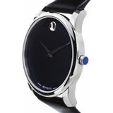 Movado Museum Classic Blue Dial Black Leather Strap Watch for Men - 606610 Authentic Buy Shop Now