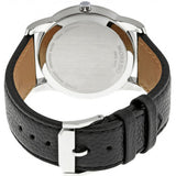 Movado Museum Black Dial Black Leather Strap Watch For Men - 607012 Authentic Buy Shop Now