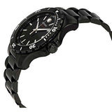 Movado Series 800 Black Dial Black Steel Strap Watch For Men - 2600143 Authentic Buy Shop Now