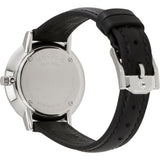 Movado Ultra Slim Black Dial Black Leather Strap Watch For Women - 0607094 Authentic Buy Shop Now