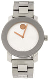 Movado Bold Silver Dial Silver Steel Strap Watch For Women - 3600084 Authentic Buy Shop Now