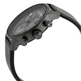 Calvin Klein City Chronograph Grey Dial Black Leather Strap Watch for Men - K2G177C3 Authentic Buy Shop Now