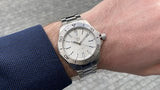 Tag Heuer Aquaracer Professional 200 Quartz Silver Dial Silver Steel Strap Watch for Men - WBP1111.BA0627 Authentic Buy Shop Now