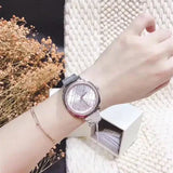 Michael Kors Nia Quartz Silver Dial Silver Steel Strap Watch For Women - MK3988 Authentic Buy Shop Now