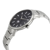 Emporio Armani Renato Quartz Black Dial Silver Steel Strap Watch For Men - AR11118 Authentic Buy Shop Now