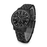 Tissot PRC 200 Chronograph Black Dial Black Steel Strap Watch For Men - T114.417.33.057.00 Authentic Buy Shop Now