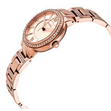 Fossil Virginia Pink Dial Pink Steel Strap Watch for Women - ES4482 Authentic Buy Shop Now