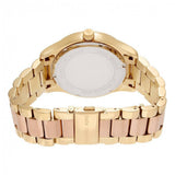 Michael Kors Layton Rose Gold Dial Gold Stainless Steel Strap Watch for Women - MK6476 Authentic Buy Shop Now