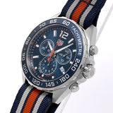 Tag Heuer Formula 1 Chronograph 43mm Blue Dial NATO Strap Watch for Men - CAZ1014.FC8196 Authentic Buy Shop Now