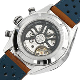 Tag Heuer Carrera Automatic Chronograph Blue Dial Brown Leather Strap Watch for Men - CBN2A1A.FC6537 Authentic Buy Shop Now
