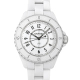 Chanel J12 Quartz White Dial White Steel Strap Watch for Women - J12 H5698 Authentic Buy Shop Now