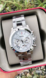 Fossil Boyfriend Multifunction Silver Dial Silver Steel Strap Watch for Women - ES3883 Authentic Buy Shop Now