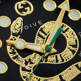 Gucci Dive Quartz Black Dial Black Rubber Strap Watch For Men - YA136219 Authentic Buy Shop Now