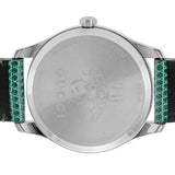 Gucci G-Timeless Mother of Pearl Green Dial Green Leather Strap Watch For Women - YA1264042 Authentic Buy Shop Now