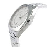 Gucci GG2570 Diamonds White Dial Silver Steel Strap Watch For Women - YA142403 Authentic Buy Shop Now