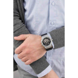 Maserati Potenza Automatic Black Dial Black Leather Strap Watch For Men - R8821108038 Authentic Buy Shop Now