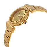 Versace V-Motif Gold Dial Gold Steel Strap Watch for Women - VERE00618 Authentic Buy Shop Now
