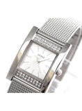 Guess Nouveau Diamonds Silver Dial Silver Mesh Bracelet Watch for Women - W0127L1 Authentic Buy Shop Now