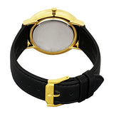 Movado Ultra Slim Black Dial Black Leather Strap Watch For Men - 0607087 Authentic Buy Shop Now