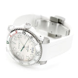 Gucci Dive Quartz White Dial White Rubber Strap Watch For Men - YA136337 Authentic Buy Shop Now
