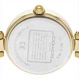 Coach Park Diamonds Gold Dial Gold Steel Strap Watch for Women - 14503171 Authentic Buy Shop Now